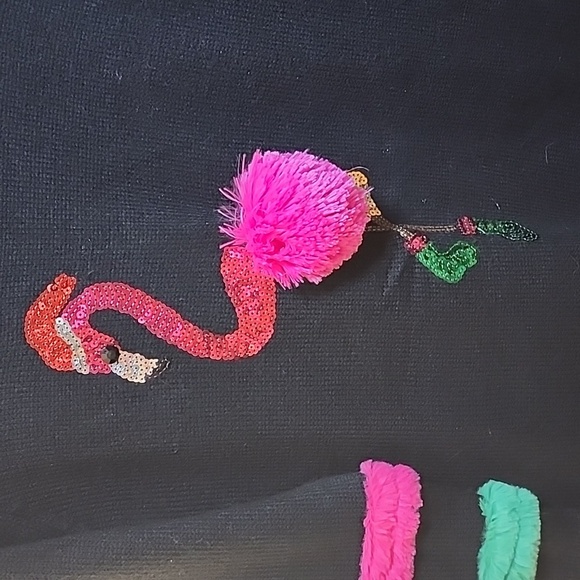 Jane Street Flamingo Holiday Ugly Christmas Sweater Size Small 4-6 - Picture 4 of 6